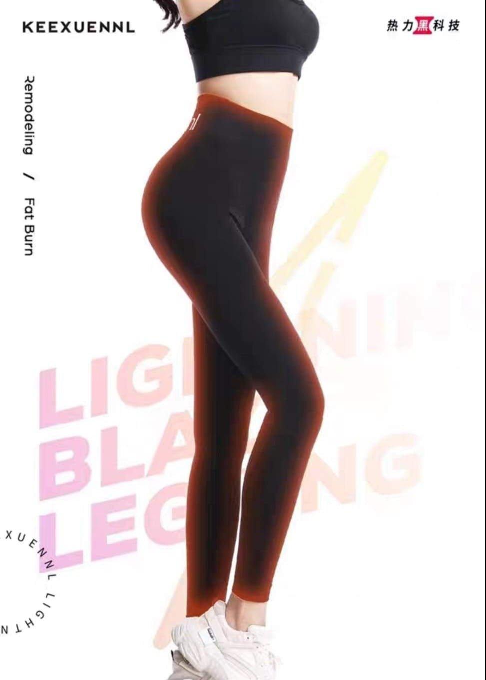 KEEXUENNL Lightning Blaze Legging Warm Upgrade 1pc - LMCHING Group Limited