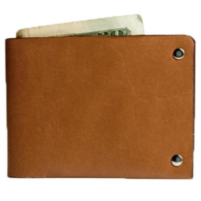 Kiko Leather USA Непрошитый бумажник из воловьей кожи 1шт