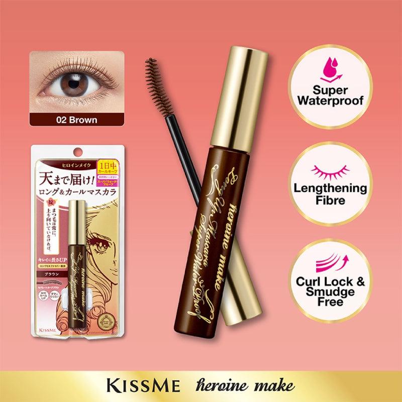 KISS ME Heroine Make Long & Curl Super Waterproof Mascara 6g - LMCHING Group Limited