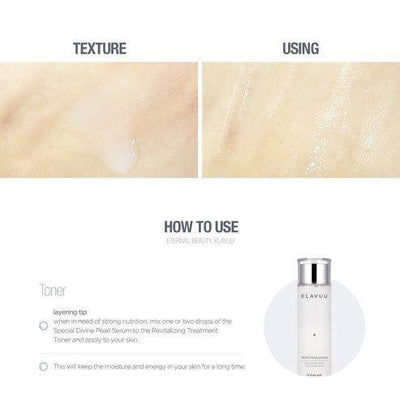 KLAVUU White Pearlsation Revitalizing Pearl Treatment Milky Toner 140ml - LMCHING Group Limited