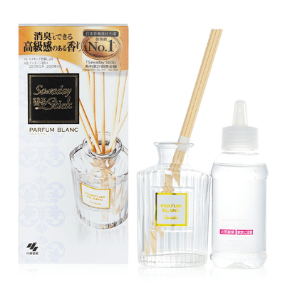 Kobayashi Sawaday Stick Penyegar udara (Parfum Blanc) 70ml