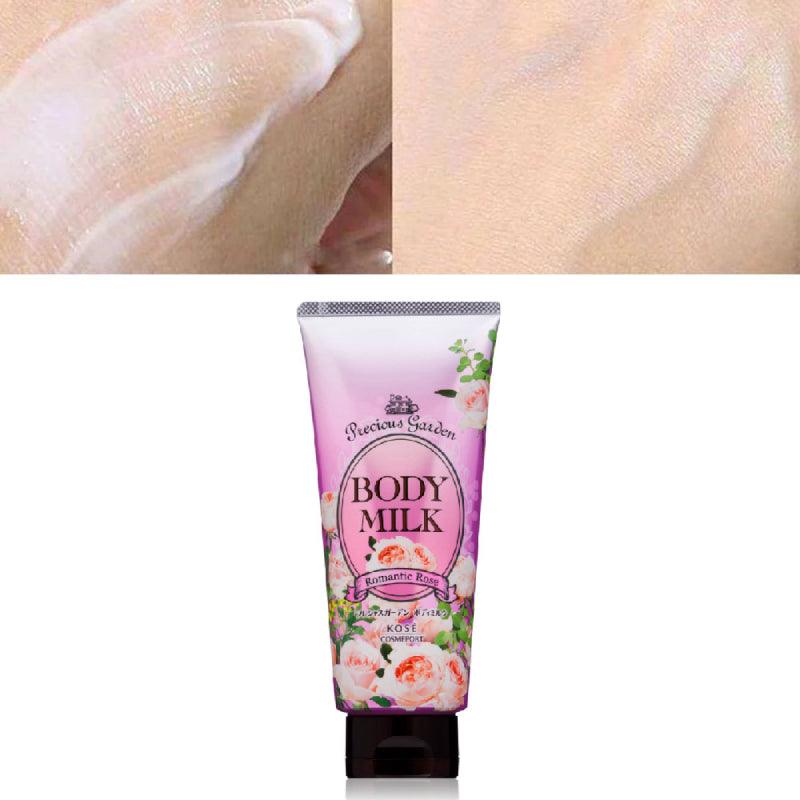 KOSE PRECIOUS GARDEN Botanical Body Milk Lotion (Romantic Rose) 200g - LMCHING Group Limited