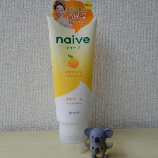 Kracie Hadabisei Naive Yuzu Ceramide Face Wash 130g - LMCHING Group Limited