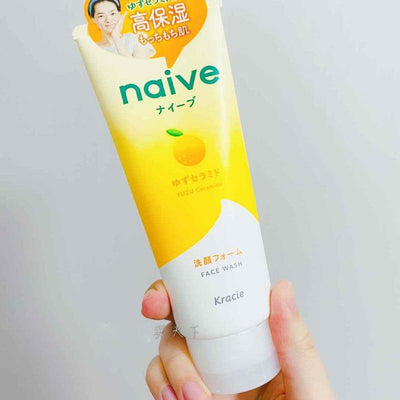 KRACIE HADABISEI Naive Yuzu Ceramide Face Wash 130g - LMCHING Group Limited