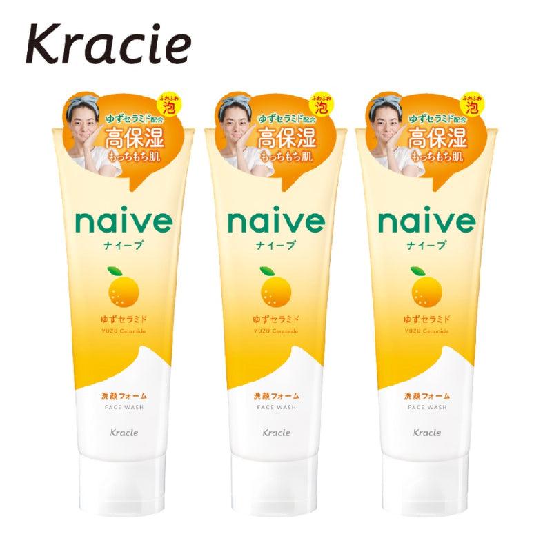 KRACIE HADABISEI Naive Yuzu Ceramide Face Wash 130g - LMCHING Group Limited