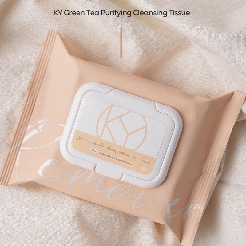 KY Green Tea Purifying Cleansing Tissue 25pcs/175g - LMCHING Group Limited
