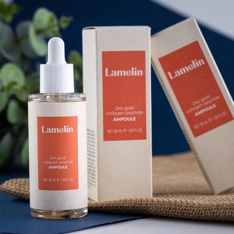 Lamelin 24K Gold Collagen Peptide Ampoule 50ml - LMCHING Group Limited