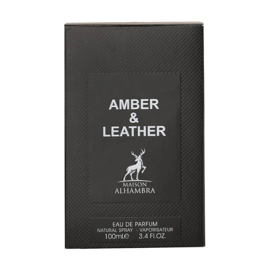 MAISON ALHAMBRA Amber & Leather Eau De Parfum 100ml - LMCHING Group Limited