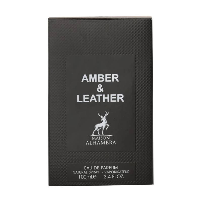 MAISON ALHAMBRA Amber & Leather Eau De Parfum 100ml - LMCHING Group Limited