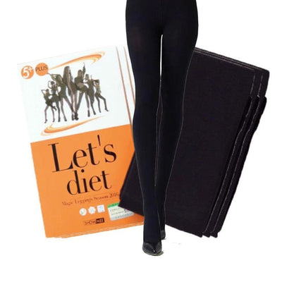 Let's diet Tất Giảm Béo SHOWMEE Magic Slimming Stockings (Màu Đen) 1 Đôi