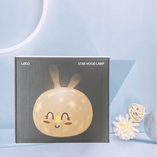 Leto Soft Silicone Rabbit Star Mood Lamp 1pc - LMCHING Group Limited