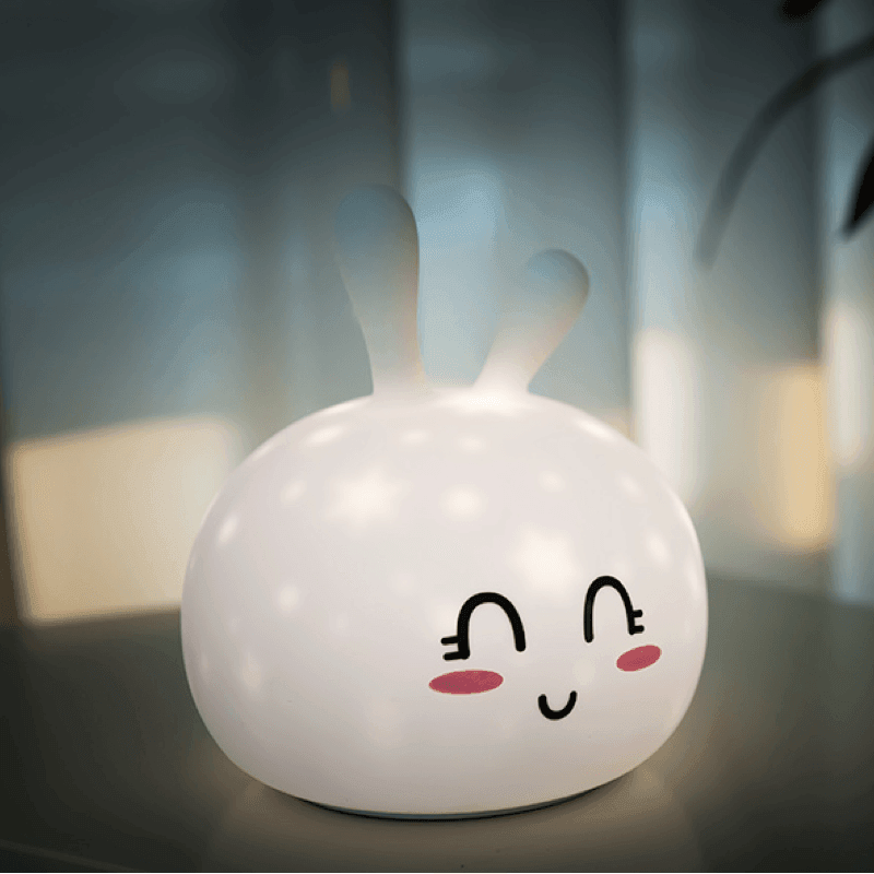 Leto Soft Silicone Rabbit Star Mood Lamp 1pc - LMCHING Group Limited