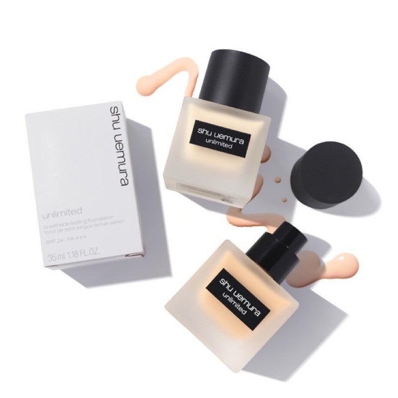 shu uemura Unlimited Breathable Lasting Foundation SPF 24 PA+++ (4 Colors) 35ml - LMCHING Group Limited