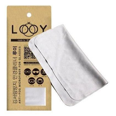 LOOY Anti Fog Microfiber Eyeglasses Wipe Cloth 1pc