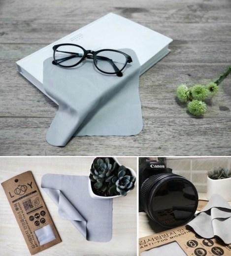 LOOY Anti Fog Microfiber Eyeglasses Wipe Cloth 1pc - LMCHING Group Limited