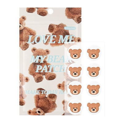 Love Me 韓國 泰迪熊 口罩香氛貼片 8片