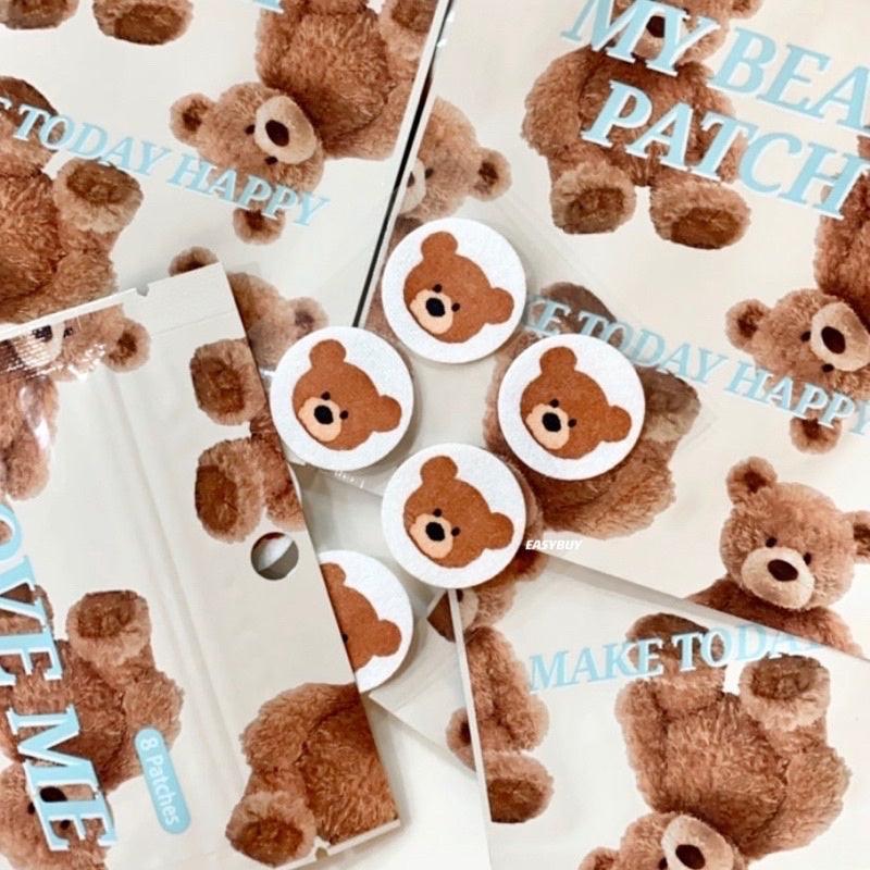 Love Me My Bear Aroma Mask Patch 8pcs - LMCHING Group Limited