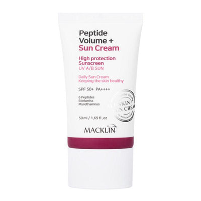 Macklin Peptide Volume Crème solaire SPF50+ PA++++ 50 ml