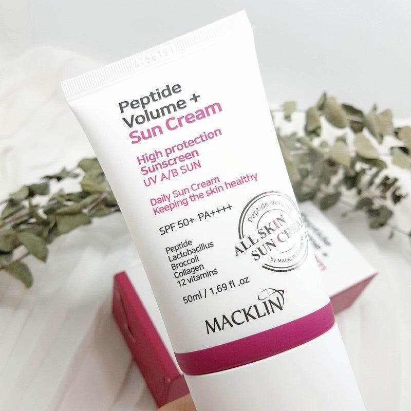 MACKLIN Peptide Volume Sun Cream SPF50+ PA++++ 50ml - LMCHING Group Limited