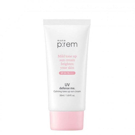 make p:rem UV Defense Me. Calming Tone Up Sun Cream SPF50+ PA++++ 50ml - LMCHING Group Limited