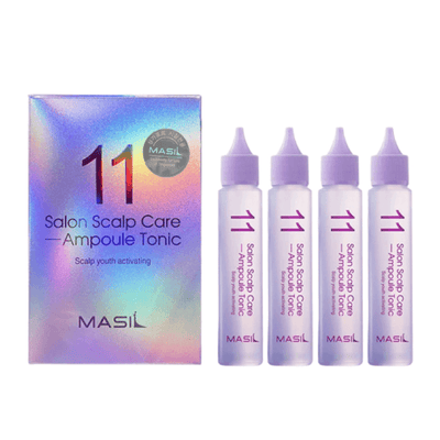 MASIL 11 Salon Scalp Care Ampoule Tonic 30ml x 4pcs
