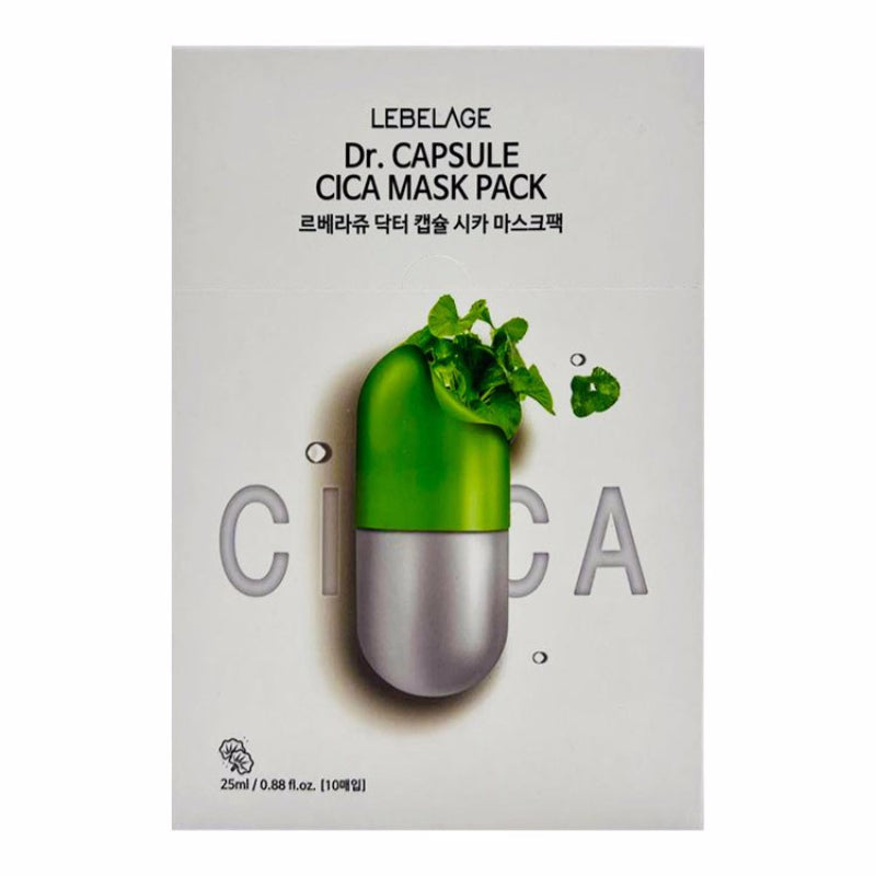 LEBELAGE Dr.Capsule Cica Mask Pack 25 ml x 10
