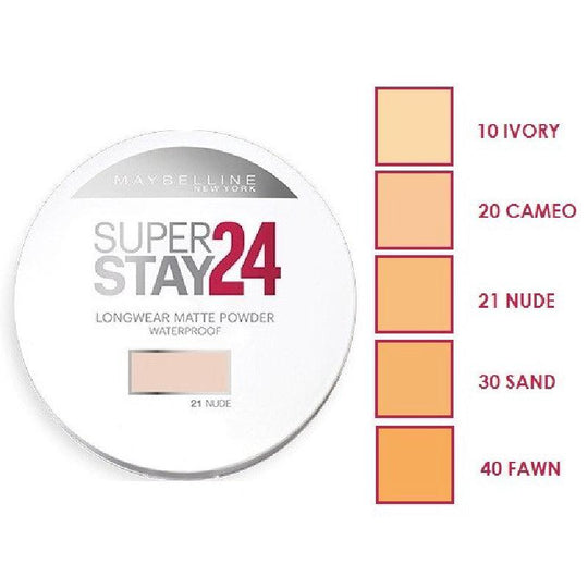 MAYBELLINE Superstay 24H Waterproof Powder (3 Colors) 9g – LMCHING Group  Limited