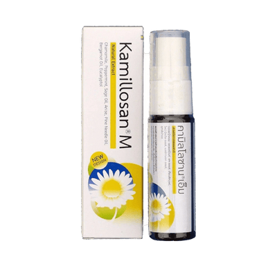 MEDA Kamillosan M Mouth Spray (Relieve Sore Throat & Ulcers Cure) 15ml
