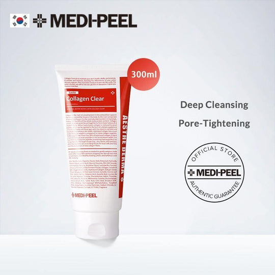 MEDIPEEL Aesthe Derma Lacto Collagen Clear Cleansing Foam 300ml - LMCHING Group Limited