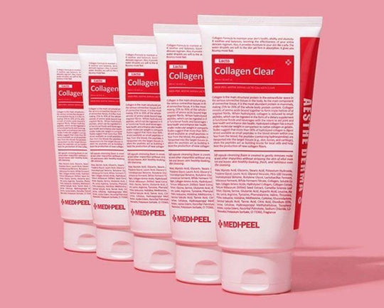 MEDIPEEL Aesthe Derma Lacto Collagen Clear Cleansing Foam 300ml - LMCHING Group Limited