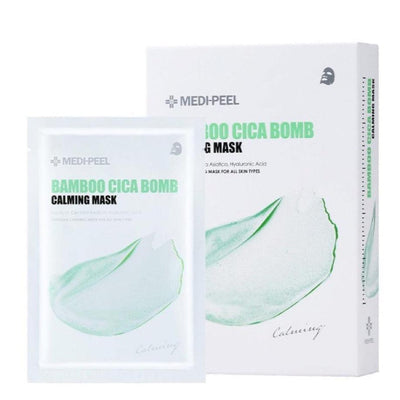 Medipeel Bamboo Cica Bomb Calming Mask 25ml x 10