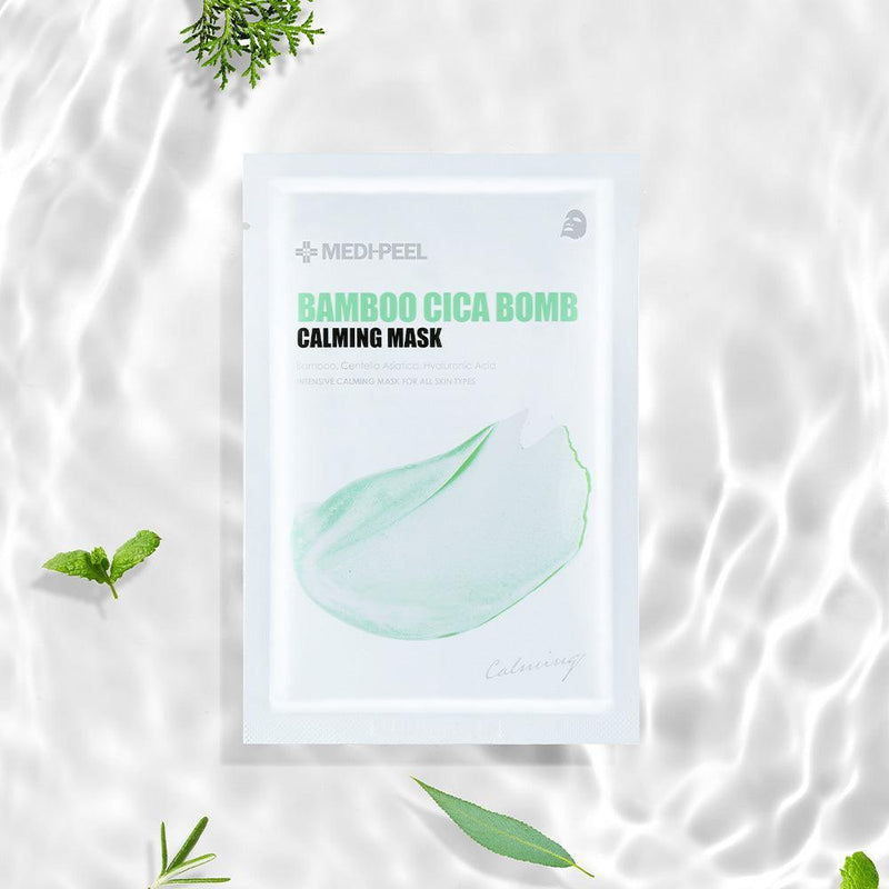 MEDIPEEL Bamboo Cica Bomb Calming Mask 25ml x 10 - LMCHING Group Limited