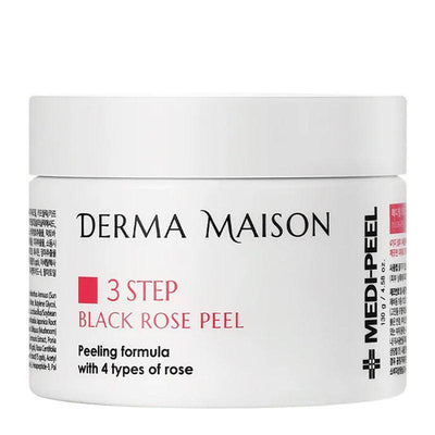 Medipeel Derma Maison Gel exfoliante en 3 pasos con rosa negra 130g