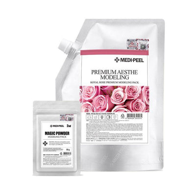 Medipeel Luxury Asethe Royal Rose Modeling Mask Pack 1000g + Magic Powder 100g (2 items)
