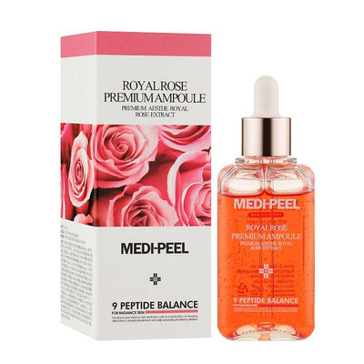 MEDIPEEL Tinh Chất Dưỡng Chất Hoa Hồng Cao Cấp Luxury Royal Rose Ampoule Serum 100ml