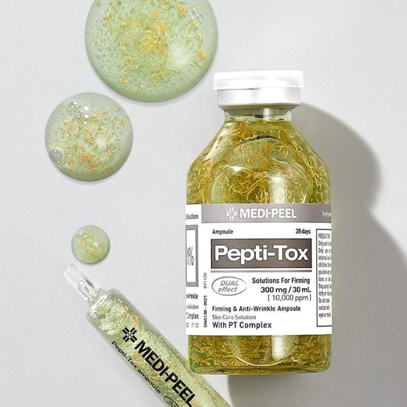 MEDIPEEL Pepti Tox Ampoule Firming & Anti-Wrinkle Ampoule Set (Ampoule 30ml + Applicator) - LMCHING Group Limited