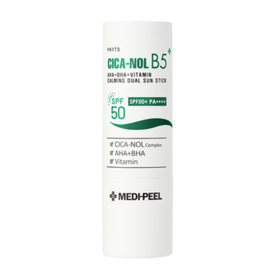 MEDIPEEL 韓國 積雪草B5 AHA BHA 維他命防曬棒 9.5g