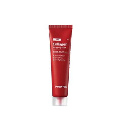 Medipeel Masker Lacto Merah Collagen Wrapping 70ml