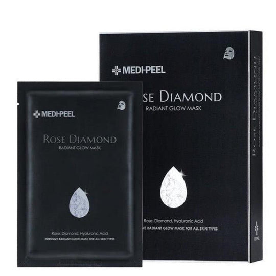 MEDIPEEL Rose Diamond Radiant Glow Mask 25ml x 10 - LMCHING Group Limited