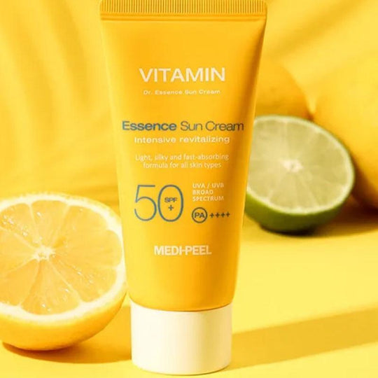 MEDIPEEL Vitamin Dr. Essence Sun Cream SPF50+ PA++++ 50ml - LMCHING Group Limited