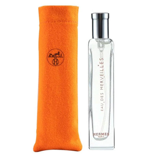 HERMES Eau Des Merveilles Eau De Toilette Spray (With Pouch) 15ml - LMCHING Group Limited