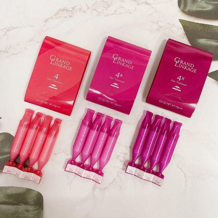 miLBOn Grand Linkage 4+ Hair Treatment (For Dry Hair) 9g x 4 - LMCHING Group Limited