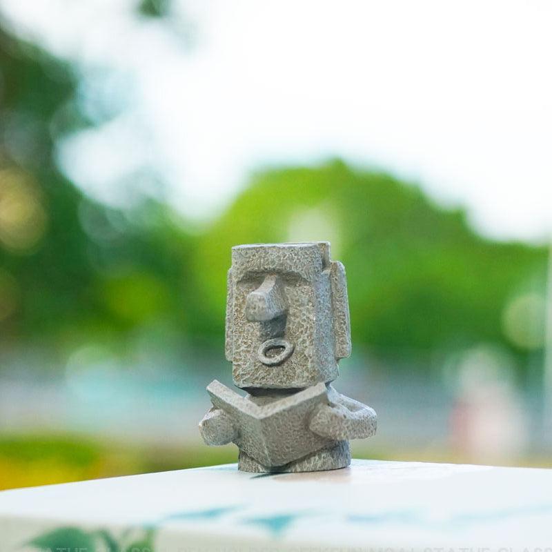 Moai Statue Glasses Holder 1pc - LMCHING Group Limited