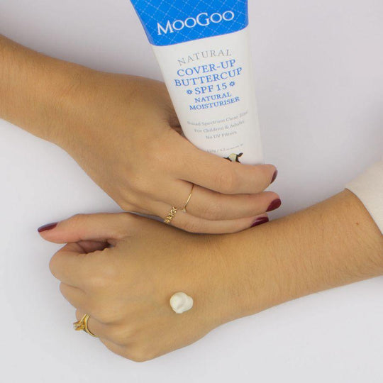 MooGoo Australia Cover Up Buttercup Natural Moisturiser Cream SPF15 120g - LMCHING Group Limited