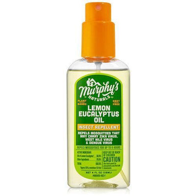 Murphy's Naturals Spray Repelente de Insetos Baseado em Plantas EUA (Óleo de Limão Eucalipto) 110ml