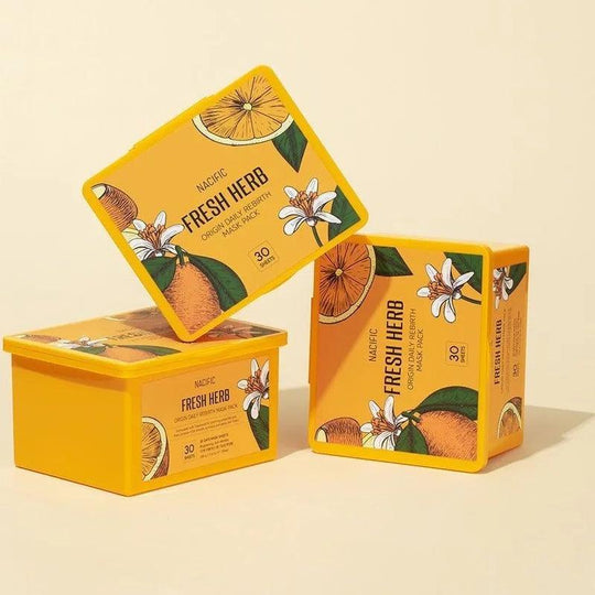 Nacific Fresh Herb Origin Daily Rebirth Mask Pack 30pcs/330g - LMCHING Group Limited