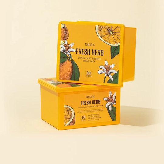 Nacific Fresh Herb Origin Daily Rebirth Mask Pack 30pcs/330g - LMCHING Group Limited