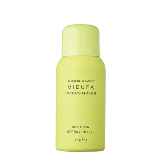 napla Mieufa UV Cut Floral Hair & Skin Perfume Spray (Citrus Green) SPF50+ PA++++ 80g - LMCHING Group Limited