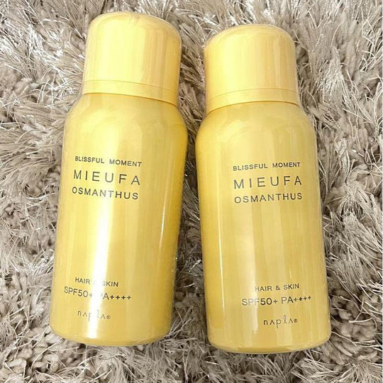 napla Mieufa UV Cut Floral Hair & Skin Perfume Spray (Osmanthus) SPF50+ PA++++ 80g - LMCHING Group Limited