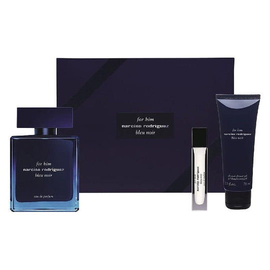 narciso rodriguez Bleu Noir Men Set (Shower Gel 50ml + EDP 10ml + EDP 100ml) - LMCHING Group Limited